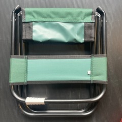 パイプイスとタモアミ　(釣り、キャンプ、レジャーに)の画像