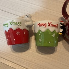 クリスマス　　カップの画像