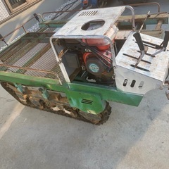 アテックス　高床作業車　XGH505　最大積載量：500kg　楽畝　ラクーネ　ガソリン　リコイルの画像