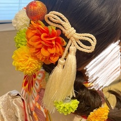 成人式　卒業式　七五三　和装に　髪飾りの画像