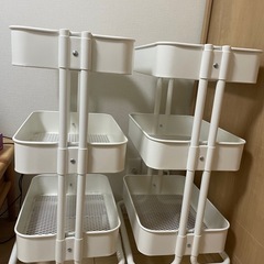 RÅSKOG ロースコグ（3段収納2台）の画像