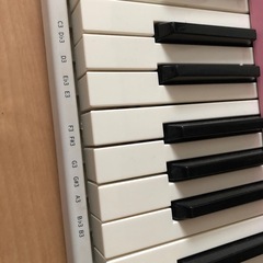 電子キーボード⚪︎アダプター付の画像