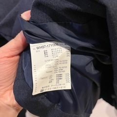 アーバンリサーチ ダウンジャケット フード付き ネイビーブルーの画像