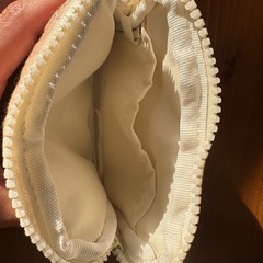 ポーチ　チェリー柄の画像