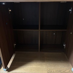 ニトリ　開閉式の机の画像