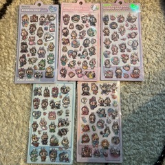可愛いシールいっぱいあります。の画像