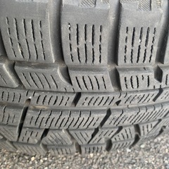 195/65R15ホイール・スタッドレスタイヤ4本1シーズン使用YOKOHAMAヨコハマの画像