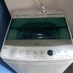 4点セット(冷蔵庫、洗濯機、レンジ、ベッド)の画像