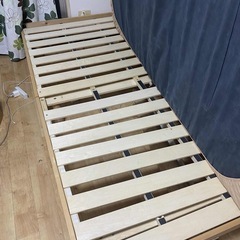 4点セット(冷蔵庫、洗濯機、レンジ、ベッド)の画像