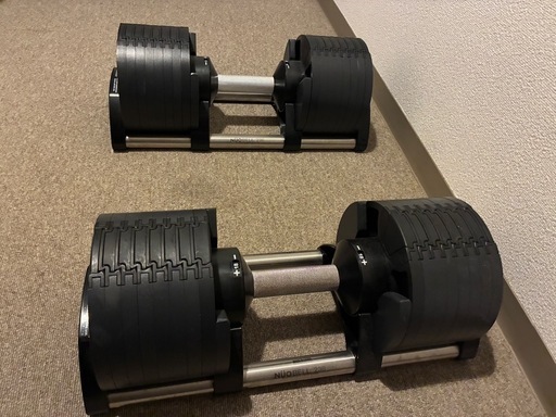可変ダンベル（FLEXBELL）とワークベンチのセット