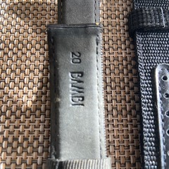 時計バンド・時計ベルト　20ミリ
の画像