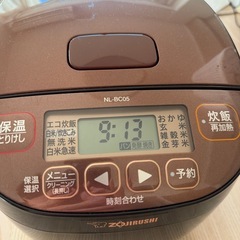 象印　炊飯器　3合　NL-BC05の画像