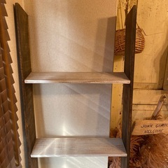 飾り棚　ビンテージの画像
