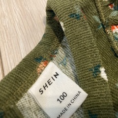 コーデュロイワンピース100の画像