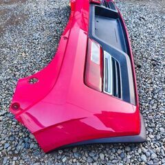 アルトターボRS　リアバンパー　赤色　色褪せの画像