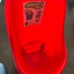 子供用収納バケツ キャスター付き　 KETER Kiddies Goケター　キディーズ ゴーケティー キディズ ゴーの画像