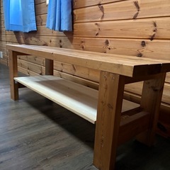 取引者決定　DIY　テレビボード　テレビ台　ベンチの画像