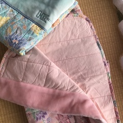 合繊肌掛けふとん　2枚　の画像