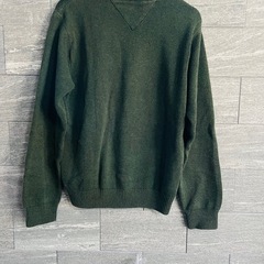 TOMMY HILFIGER☆トミーヒルフィガー のメンズニット＊ダークグリーン(M)の画像