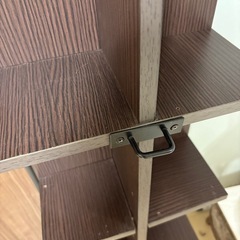 【完成品】 本棚 書棚 漫画 コミック スリム 省スペース おしゃれ 回転 キャスター 子ども 子供部屋 木製 タワー型 オープン ディスプレイラック の画像