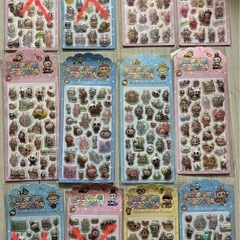 ボンボンドロップシール ぷくぷく 夜行 ラブブ