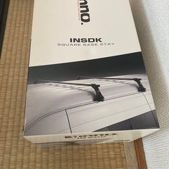 カーメイト INNO INSDK ルーフキャリア ベース バー セット　軽バン の画像
