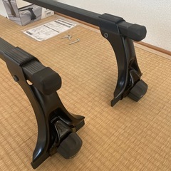 カーメイト INNO INSDK ルーフキャリア ベース バー セット　軽バン の画像