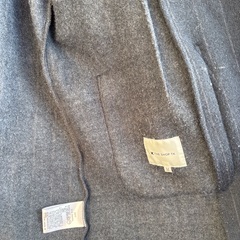 TK SHOP タケオキクチ　紺色ストライプコートの画像