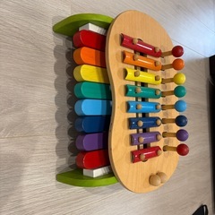 こども用　おもちゃ　木琴ピアノの画像