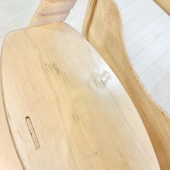 KATOJI 木製　プレミアム ベビーチェア S ナチュラル 22911の画像