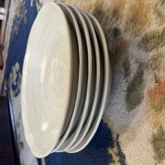 陶器の深皿5枚の画像