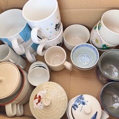 食器 大量 ティーカップ 皿 コップ グラス 湯のみ マグカッブの画像