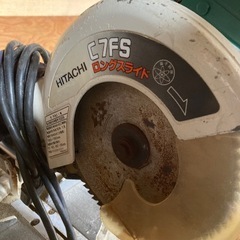 HITACHIスライド丸鋸の画像