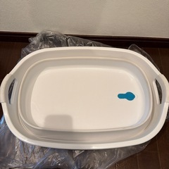 折りたたみ式　ベビーバス　洗面の画像