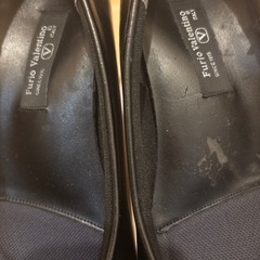 ブラックパンプス　23.5cmの画像