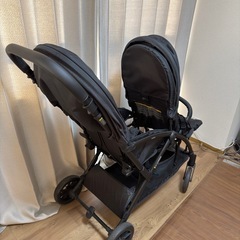 カトージ 二人乗りベビーカー　二人でゴーDX タンデムストローラーの画像