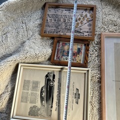 パリで購入した額縁とその他2点の画像