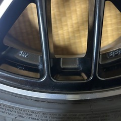 (値下げしました)BBS18インチ、タイヤセットの画像