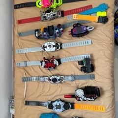 【正月まとめ売り】宝の山をお子様へのサプライズに！仮面ライダー戦隊系　の画像