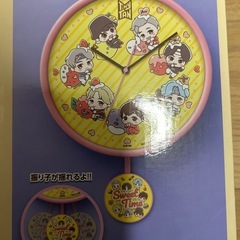 Tiny TAN プレミアムスイングウォールクロックの画像