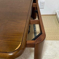 長方形 コタツ ジャンク品の画像