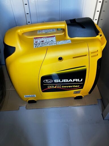 【未使用品・新品同様】SUBARU 発電機 SGi14（災害対策、キャンプなど）