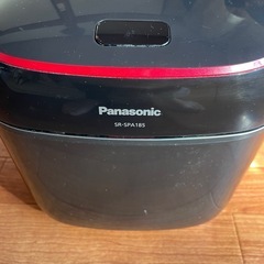 パナソニック スチーム&可変圧力IHジャー炊飯器 SR-SPA185 一升炊き　中古の画像