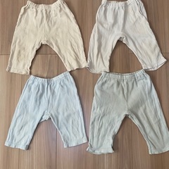 80サイズ上下4セットの画像