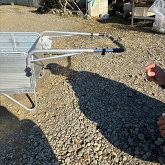 折りたたみアルミリヤカーの画像