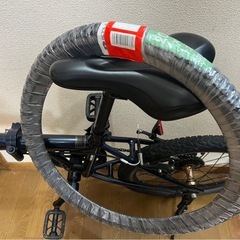 中古折りたたみ自転車の画像