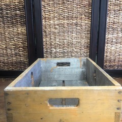 激レア！昭和レトロ！古い木箱 ホクレン？ホクレン牛乳🐮の画像