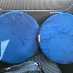 クッション　2つの画像