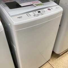 リユースマン倉敷、洗濯機7㌔、ホワイト、AQUA、AQW-S7W、2022年製の画像