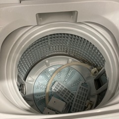 リユースマン倉敷、洗濯機7㌔、ホワイト、AQUA、AQW-S7W、2022年製の画像